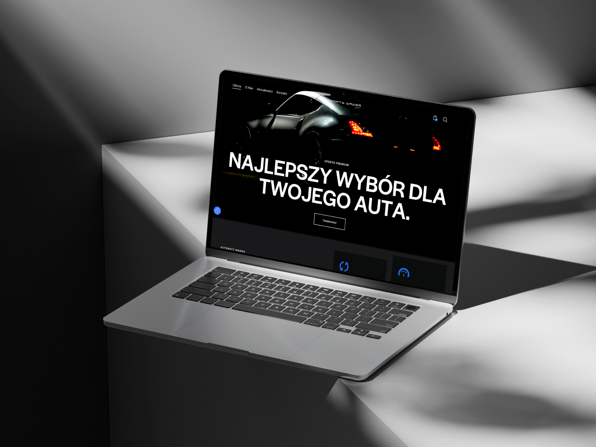 AUTOMATY WAWER — realizacja Duda Design