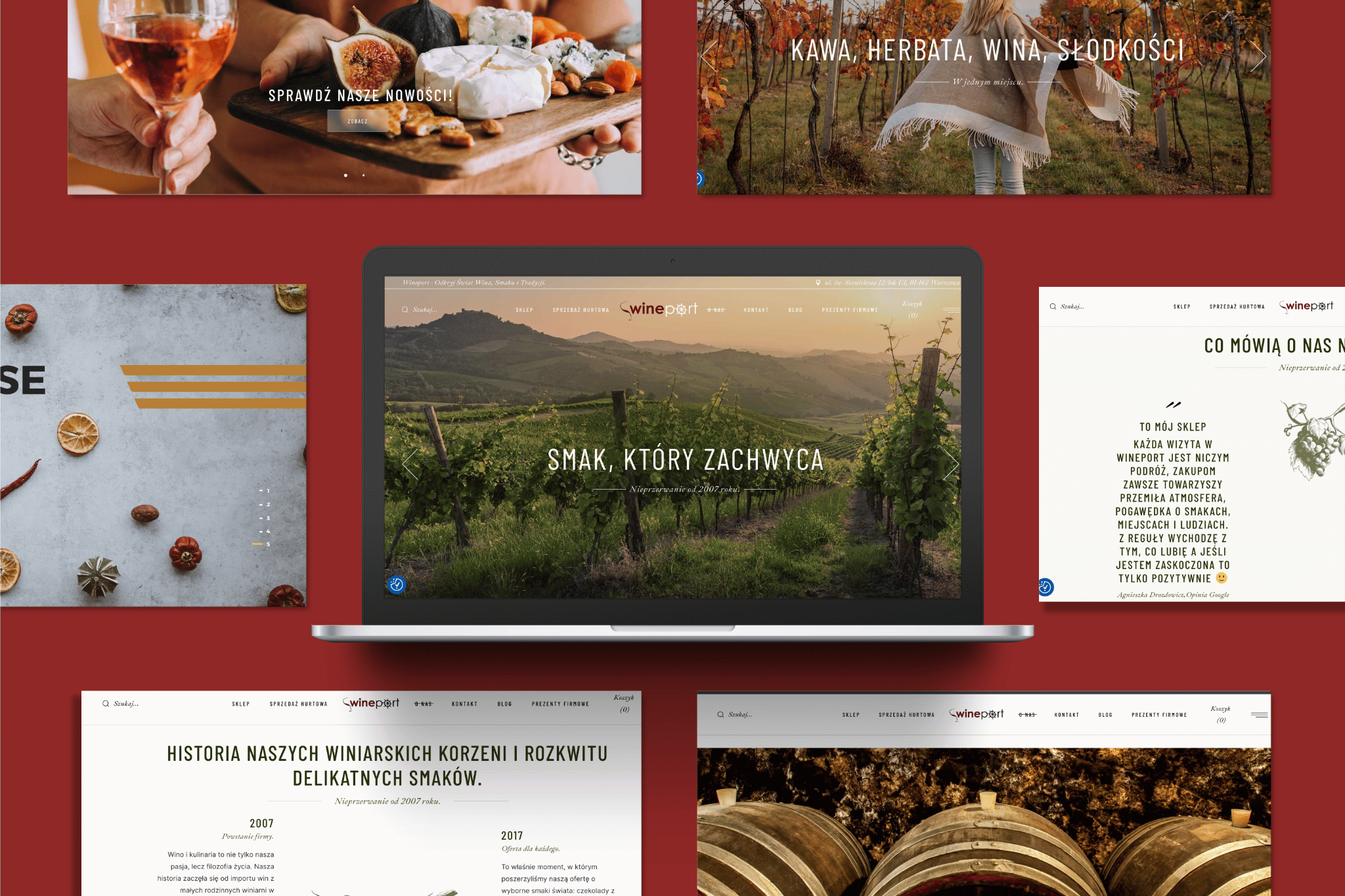 WINEPORT — realizacja Duda Design